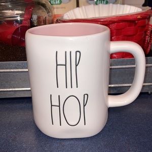 Rae Dunn Hip Hop Mug With Rabbit NWOT
